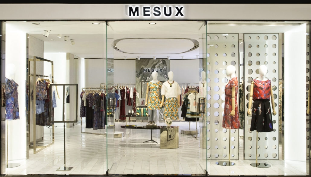Illuminazione Vetrina Mesux Store